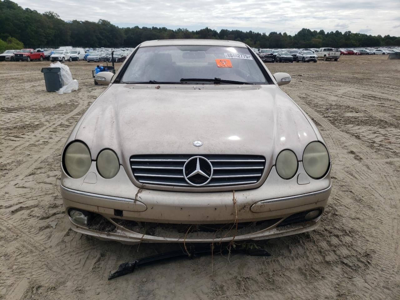 2003 Mercedes-benz Cl 500 Gold vin: WDBPJ75J93A033761