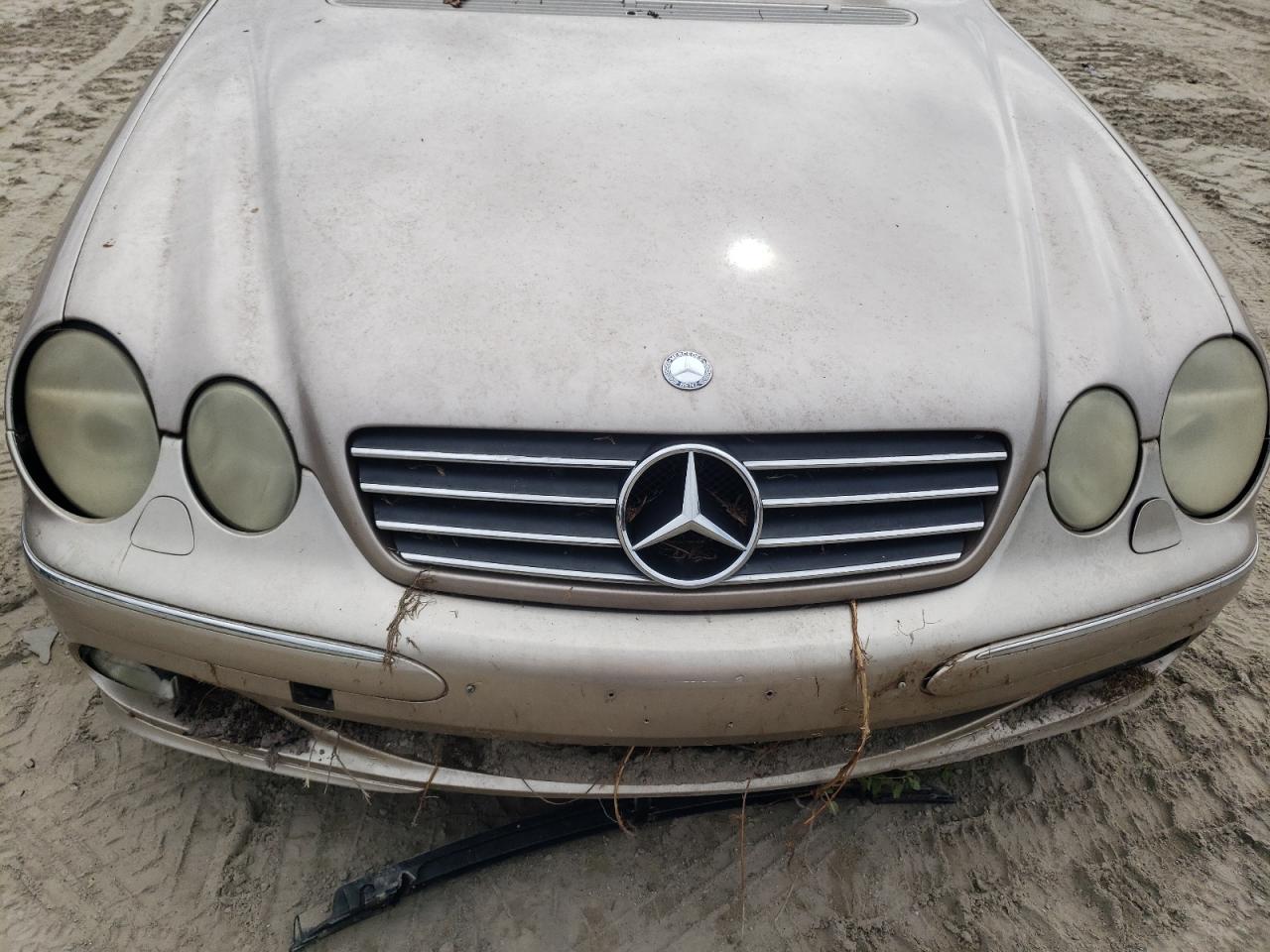 2003 Mercedes-benz Cl 500 Gold vin: WDBPJ75J93A033761