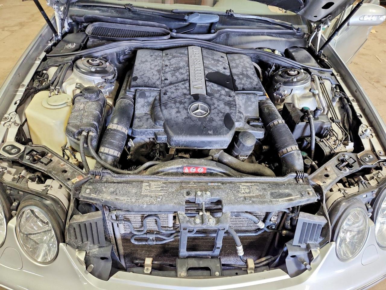 2004 Mercedes-benz Cl 500 Silver vin: WDBPJ75J94A041957