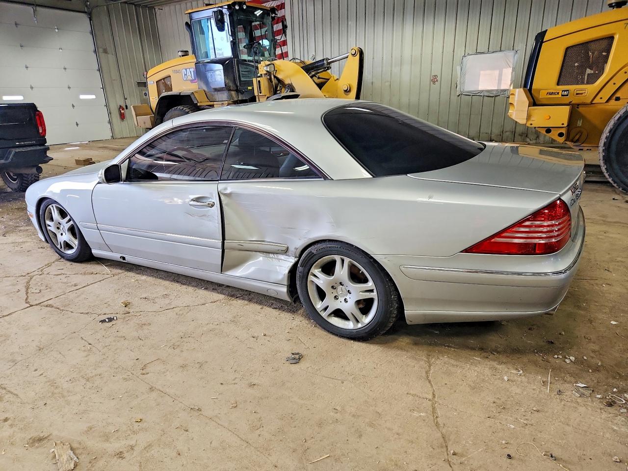 2004 Mercedes-benz Cl 500 Silver vin: WDBPJ75J94A041957