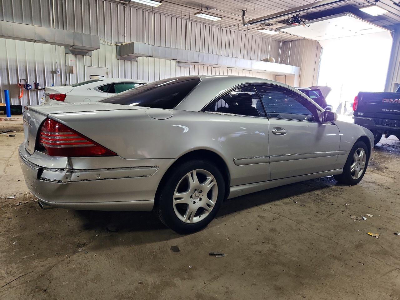2004 Mercedes-benz Cl 500 Silver vin: WDBPJ75J94A041957