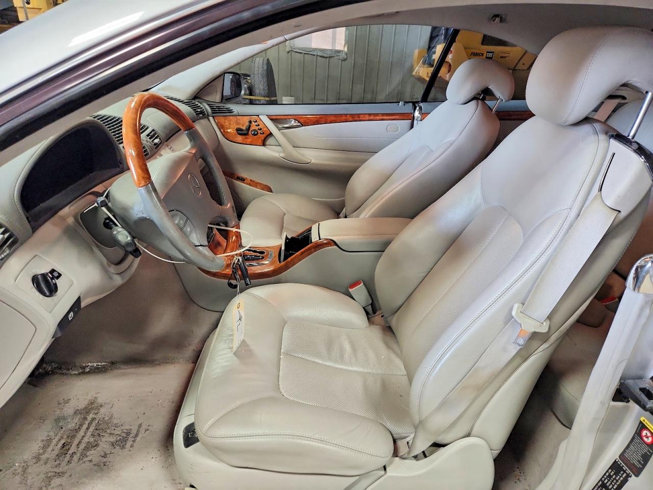 2004 Mercedes-benz Cl 500 Silver vin: WDBPJ75J94A041957