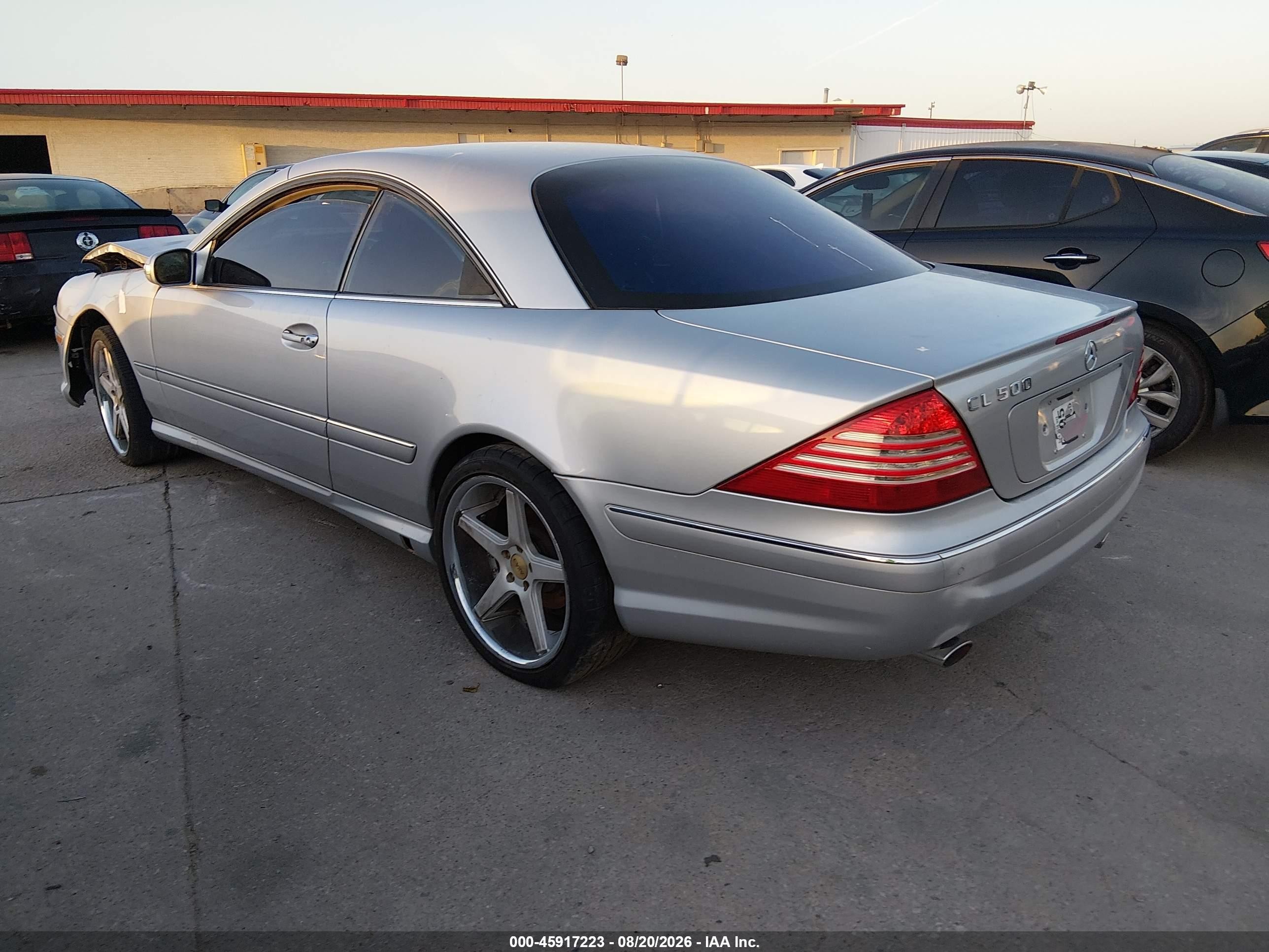 2005 Mercedes-benz Cl 500   Gray vin: WDBPJ75J95A043872