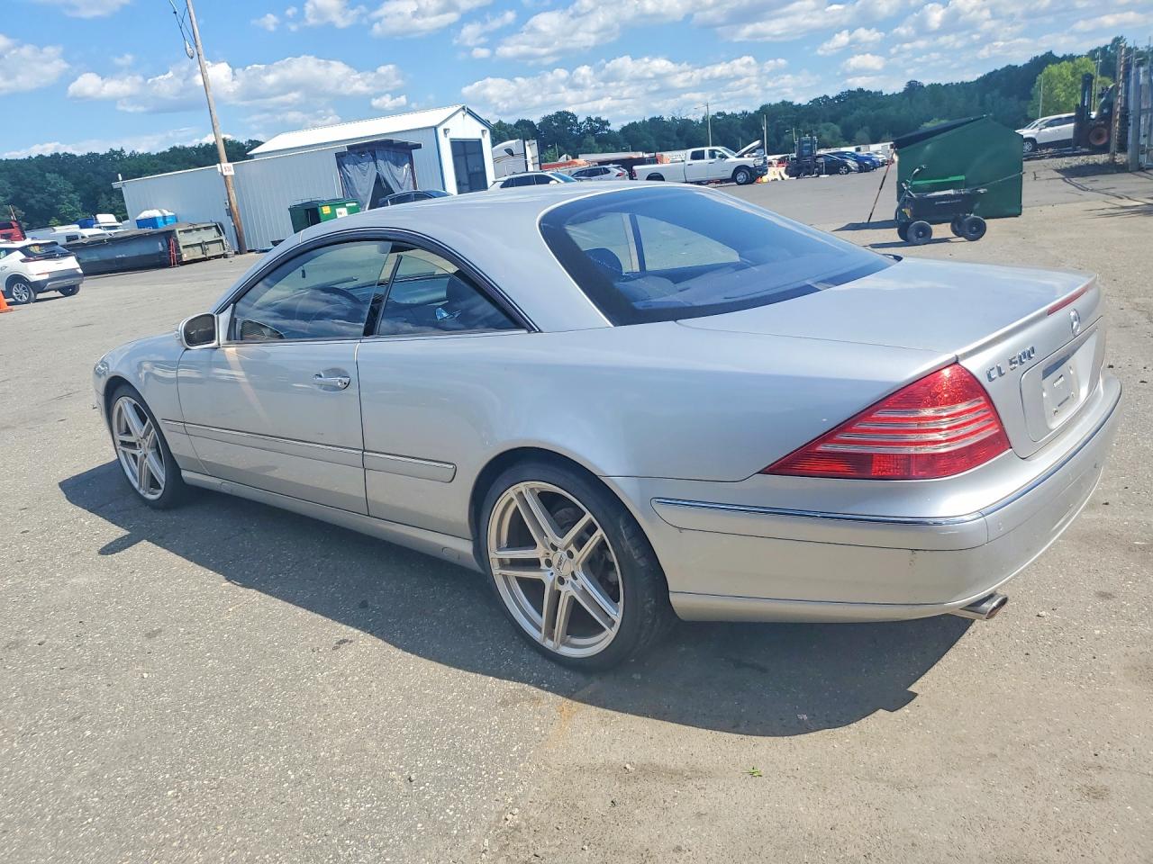 2005 Mercedes-benz Cl 500 Silver vin: WDBPJ75J95A044276