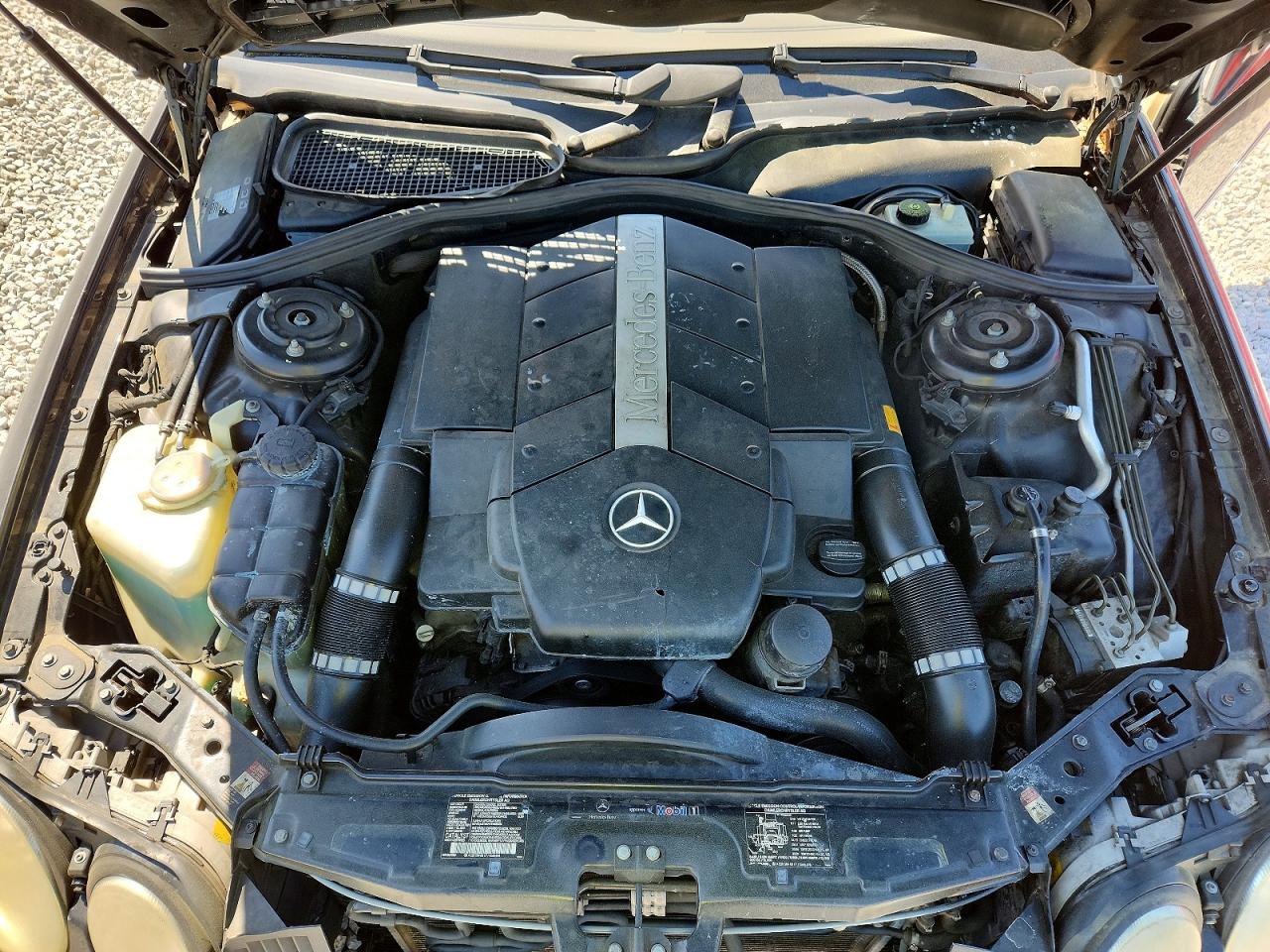 2003 Mercedes-benz Cl 500 Black vin: WDBPJ75JX3A034725