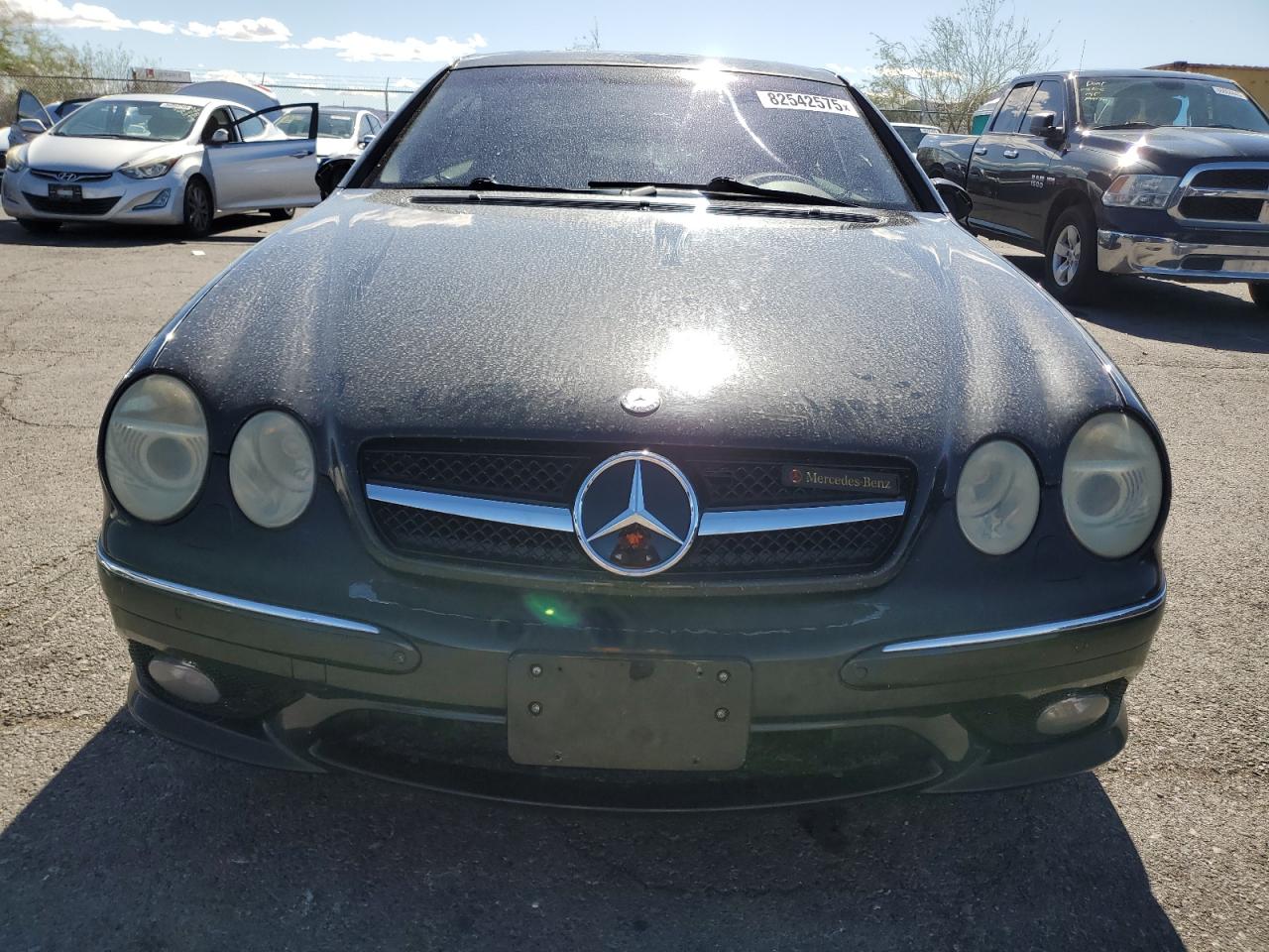 2003 Mercedes-benz Cl 500 Black vin: WDBPJ75JX3A035681