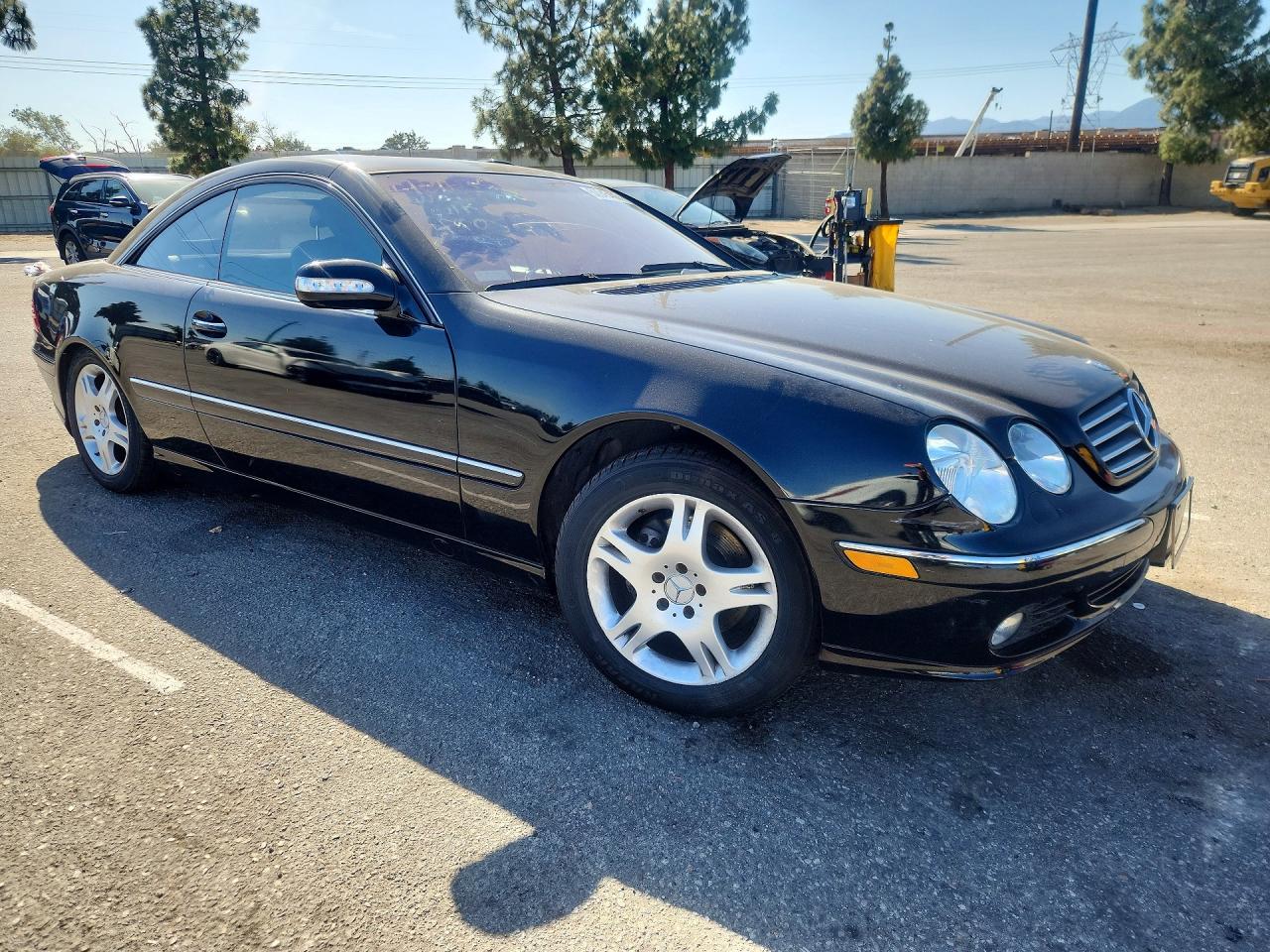 2004 Mercedes-benz Cl 500 Black vin: WDBPJ75JX4A039912