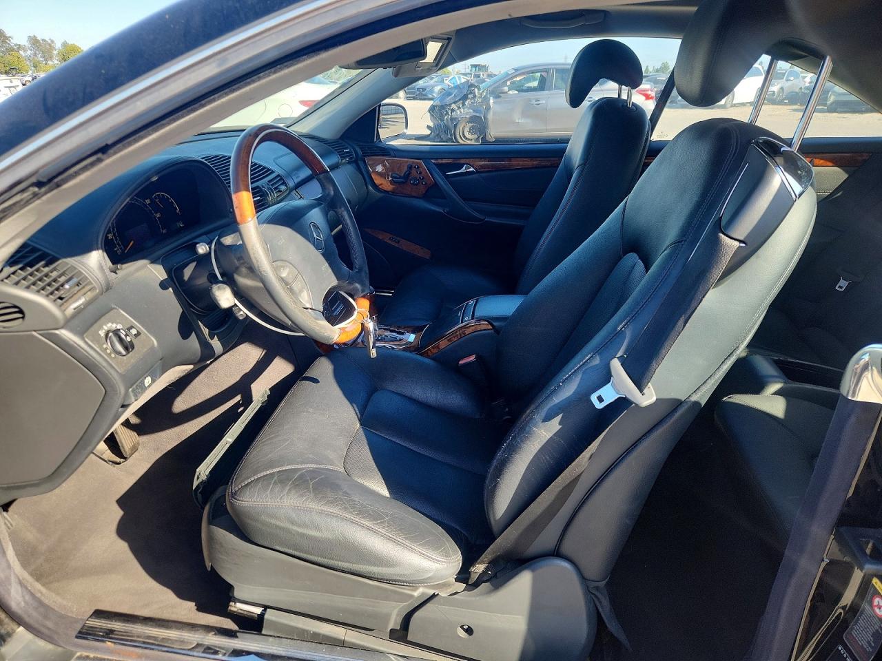 2004 Mercedes-benz Cl 500 Black vin: WDBPJ75JX4A039912