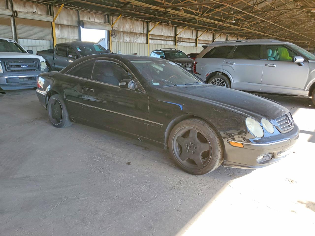 2005 Mercedes-benz Cl 500 Black vin: WDBPJ75JX5A044142