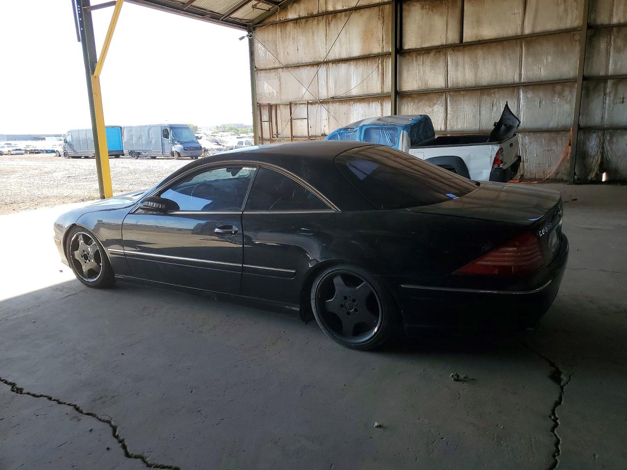 2005 Mercedes-benz Cl 500 Black vin: WDBPJ75JX5A044142
