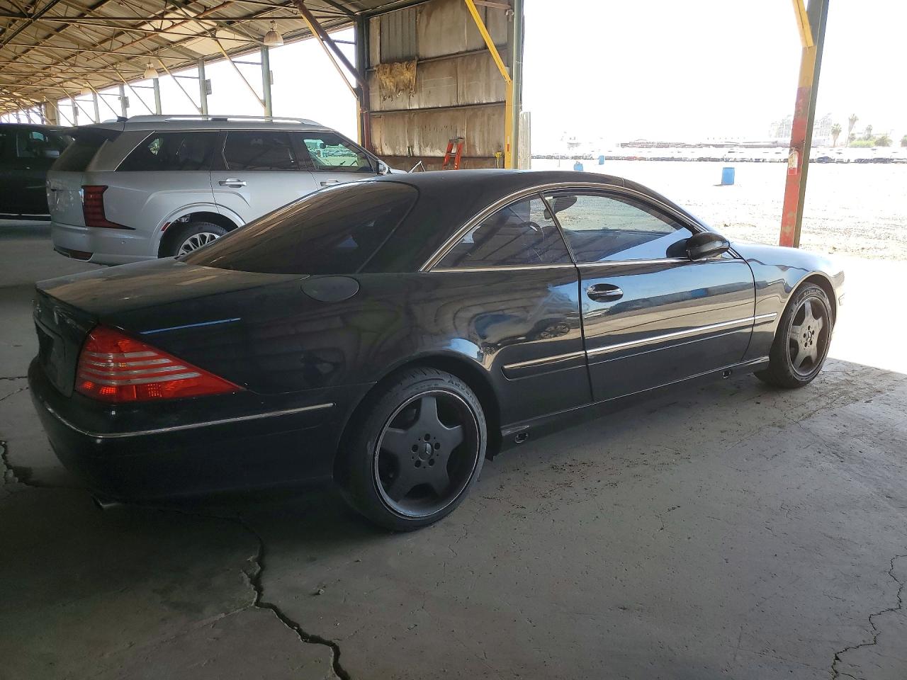 2005 Mercedes-benz Cl 500 Black vin: WDBPJ75JX5A044142