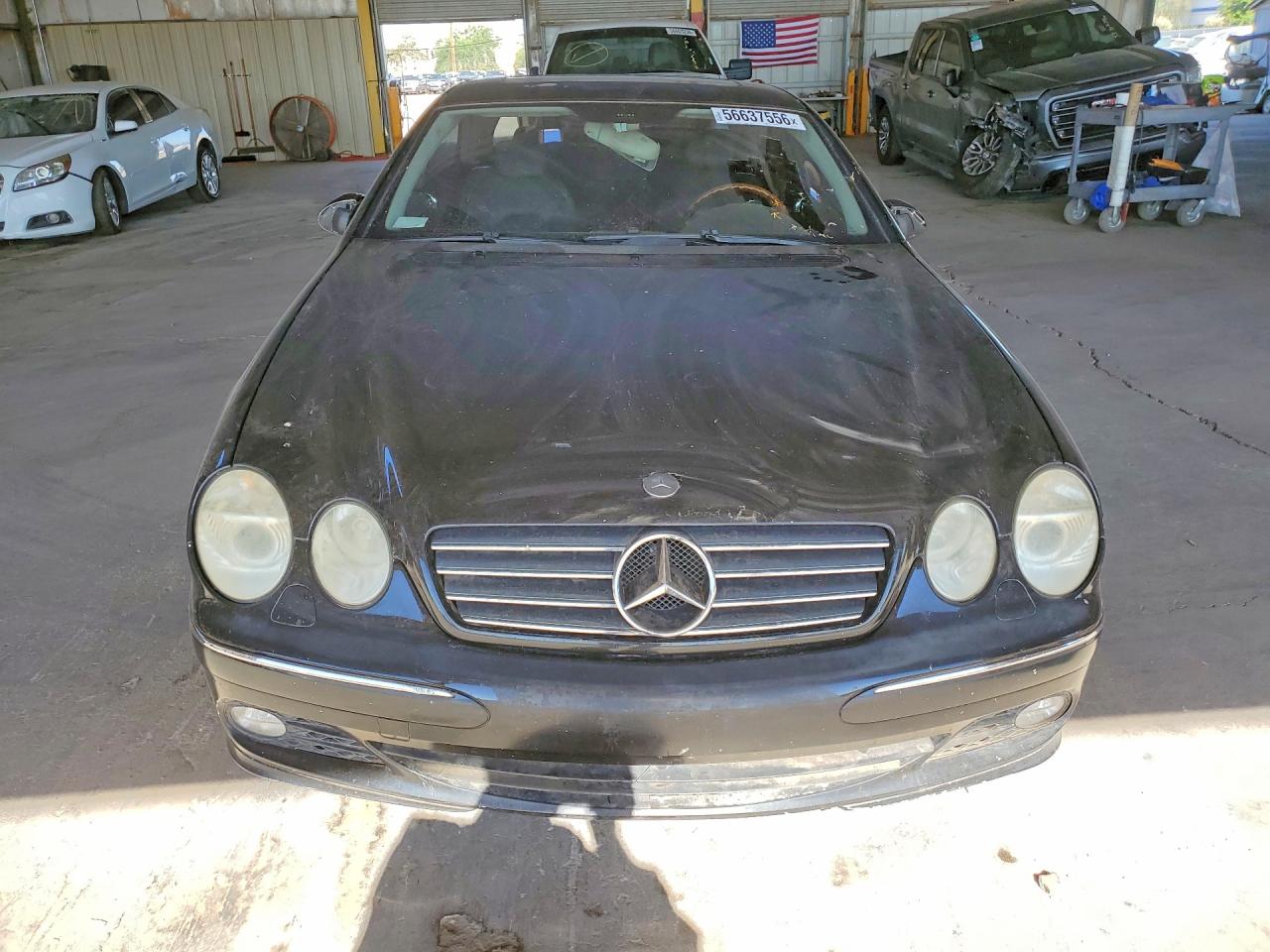 2005 Mercedes-benz Cl 500 Black vin: WDBPJ75JX5A044142