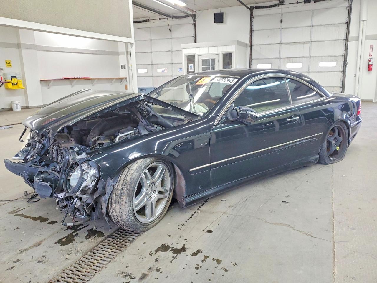 2006 Mercedes-benz Cl500 Black vin: WDBPJ75JXA047771