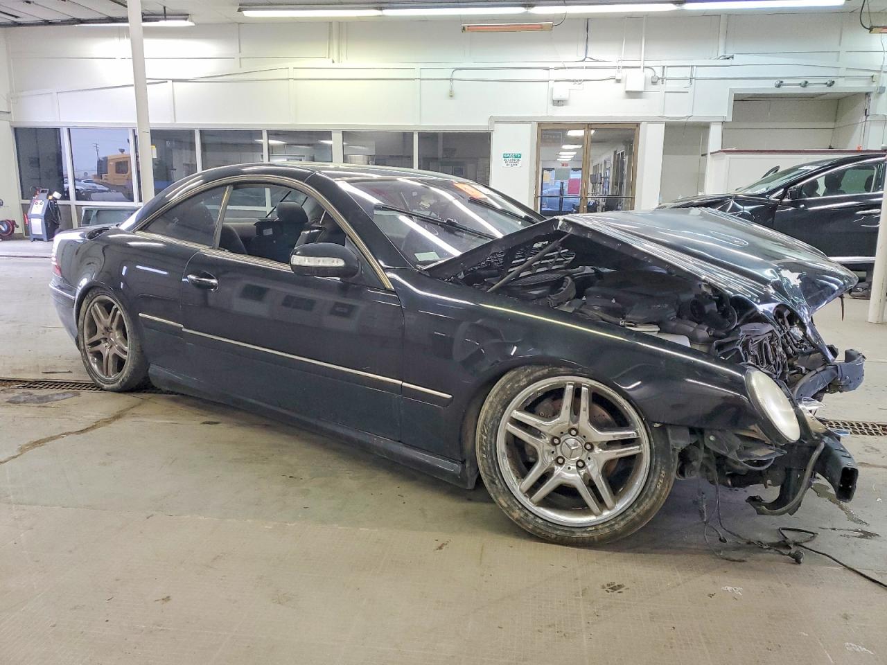 2006 Mercedes-benz Cl500 Black vin: WDBPJ75JXA047771