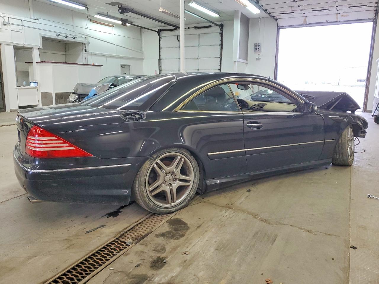 2006 Mercedes-benz Cl500 Black vin: WDBPJ75JXA047771