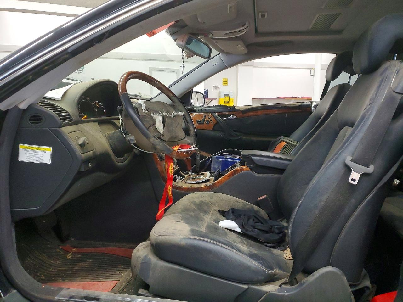 2006 Mercedes-benz Cl500 Black vin: WDBPJ75JXA047771