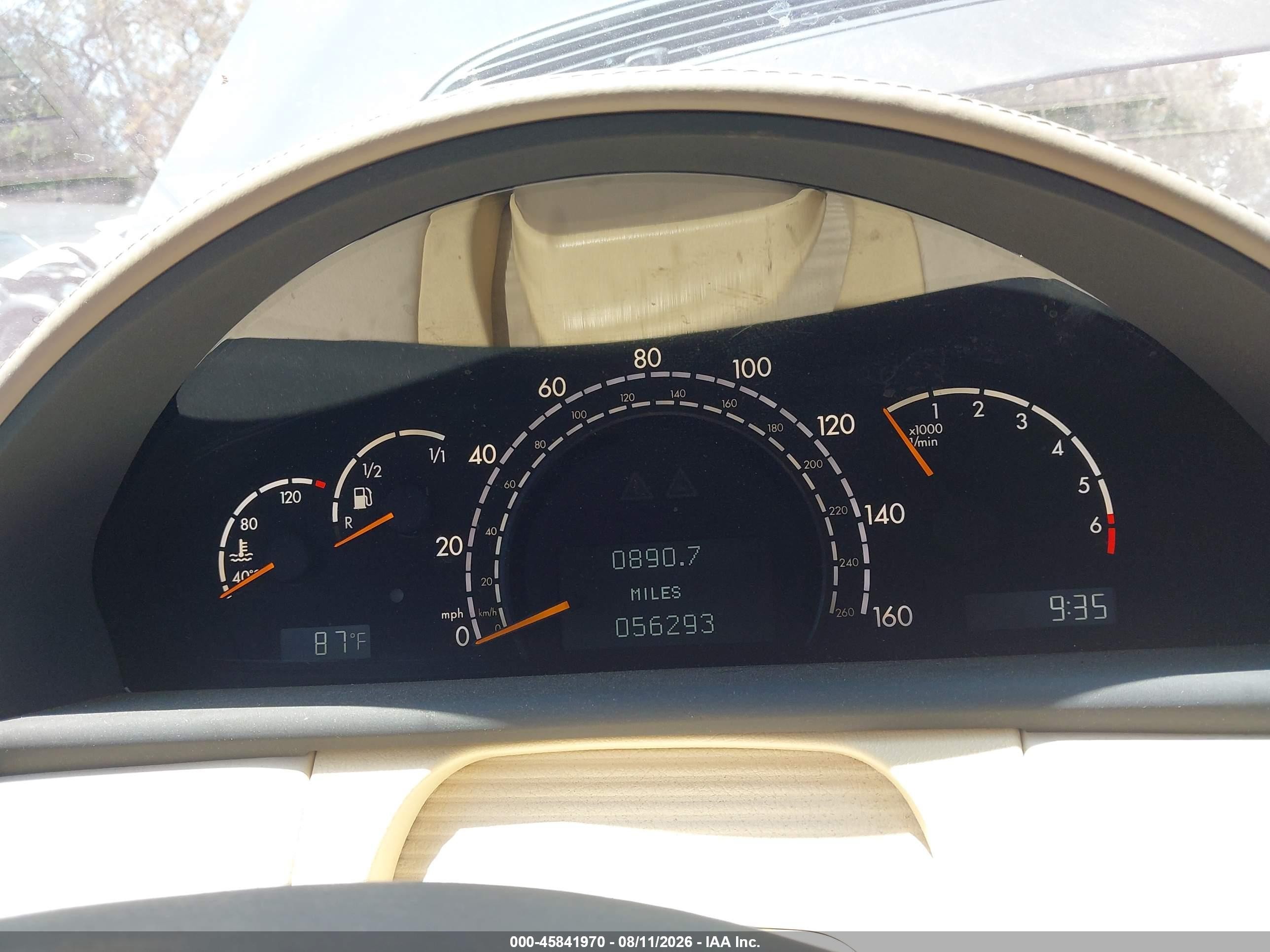 2004 Mercedes-benz Cl 600   Black vin: WDBPJ76J34A040043