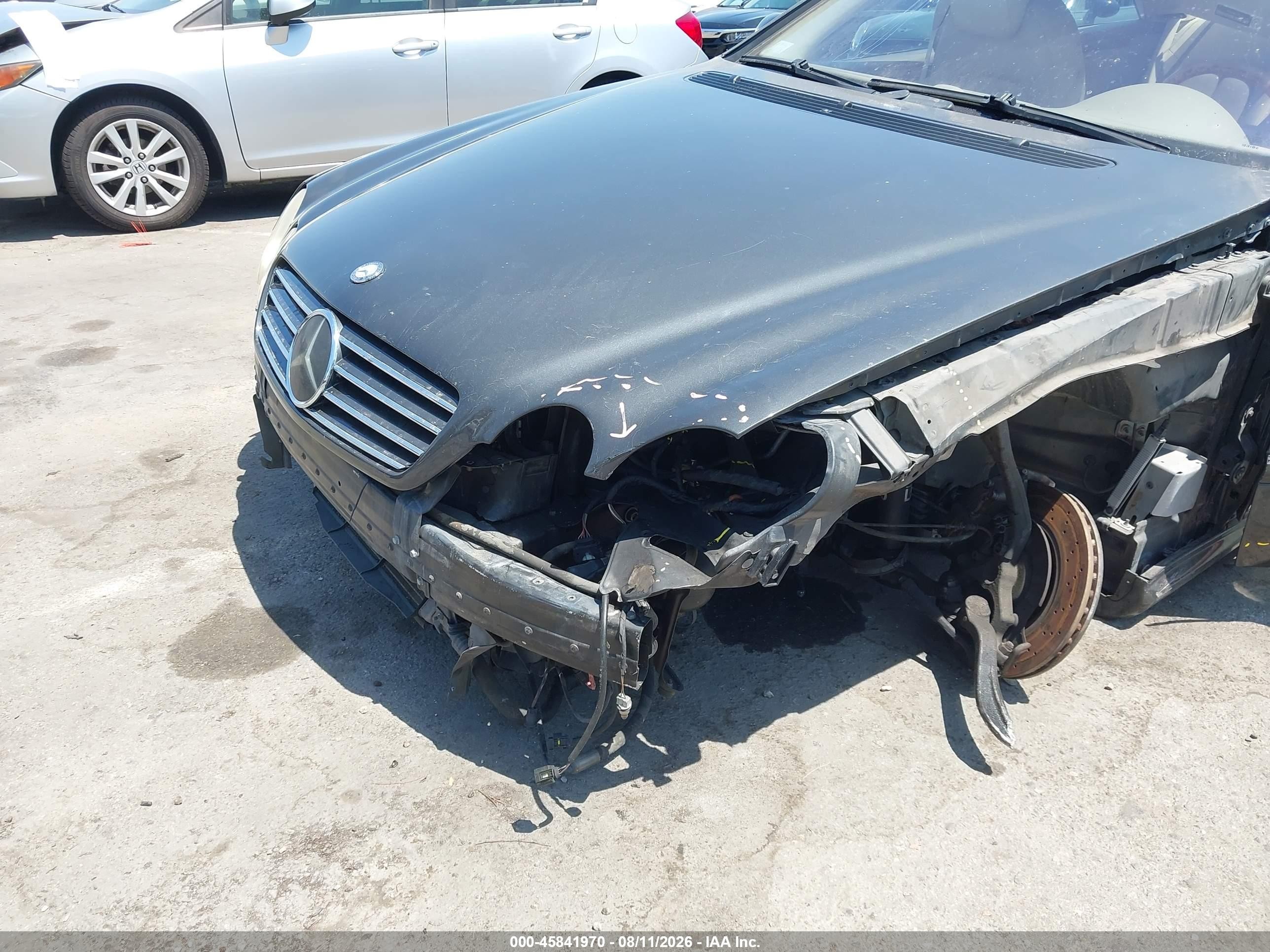 2004 Mercedes-benz Cl 600   Black vin: WDBPJ76J34A040043