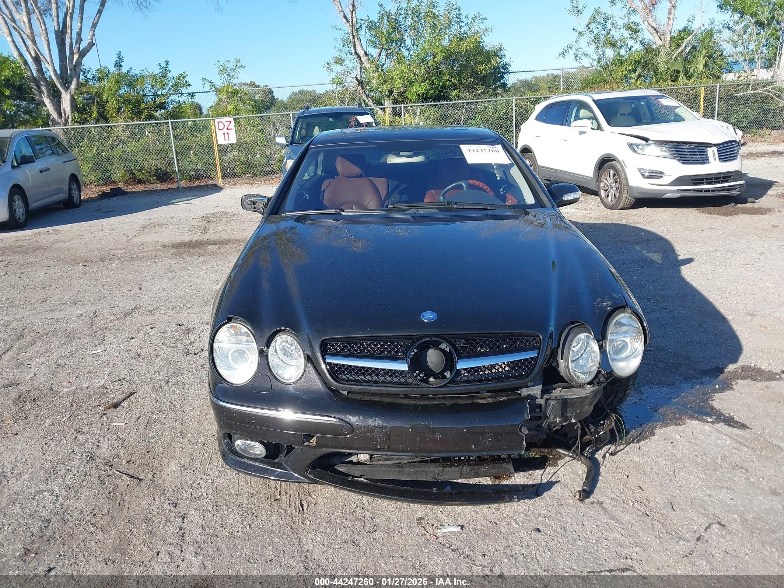 2004 Mercedes-benz Cl 600   Black vin: WDBPJ76J74A040286