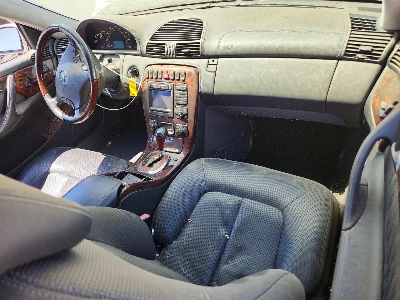 2001 Mercedes-benz Cl 600 Silver vin: WDBPJ78J11A009706