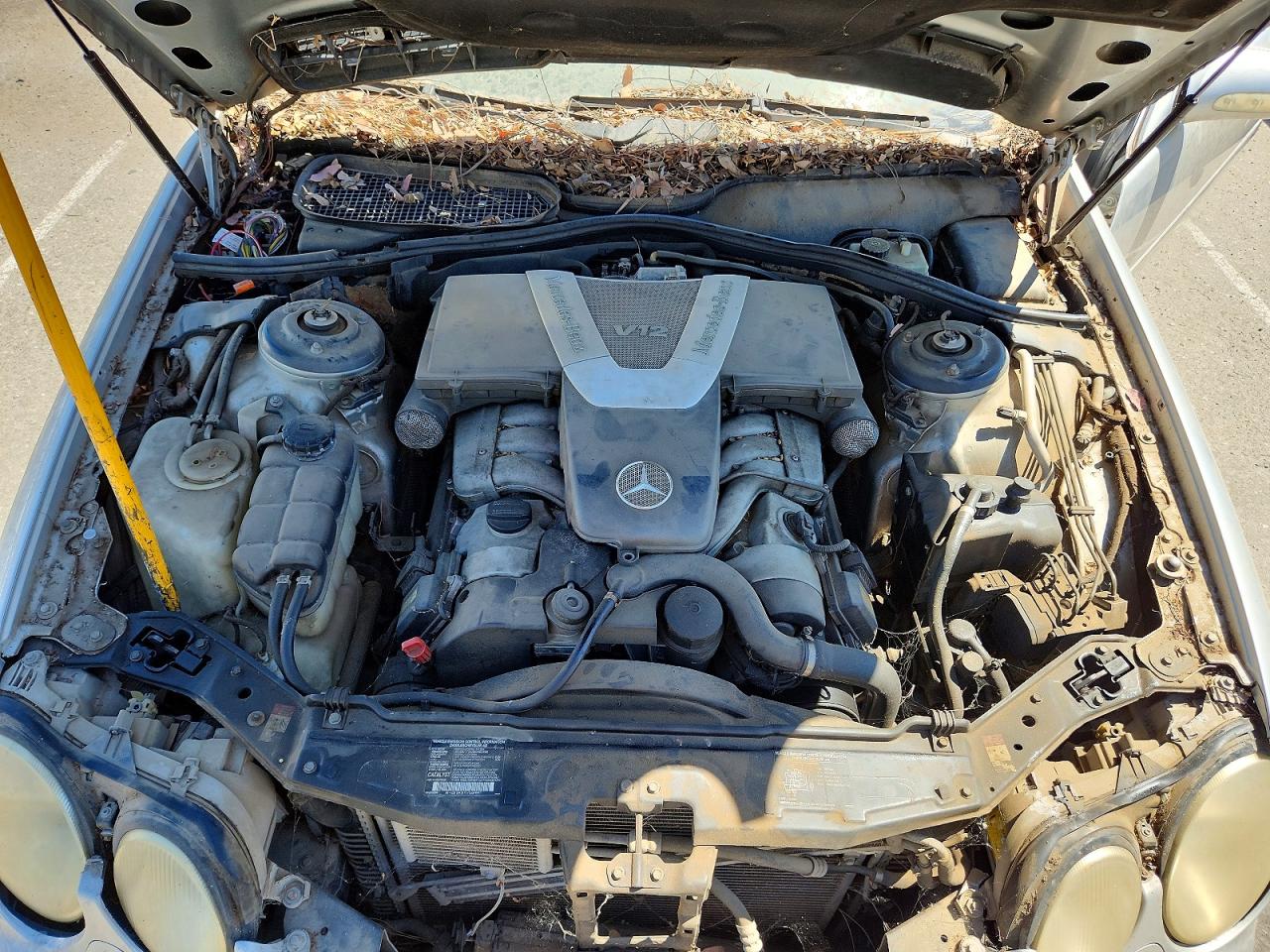 2001 Mercedes-benz Cl 600 Silver vin: WDBPJ78J11A009706