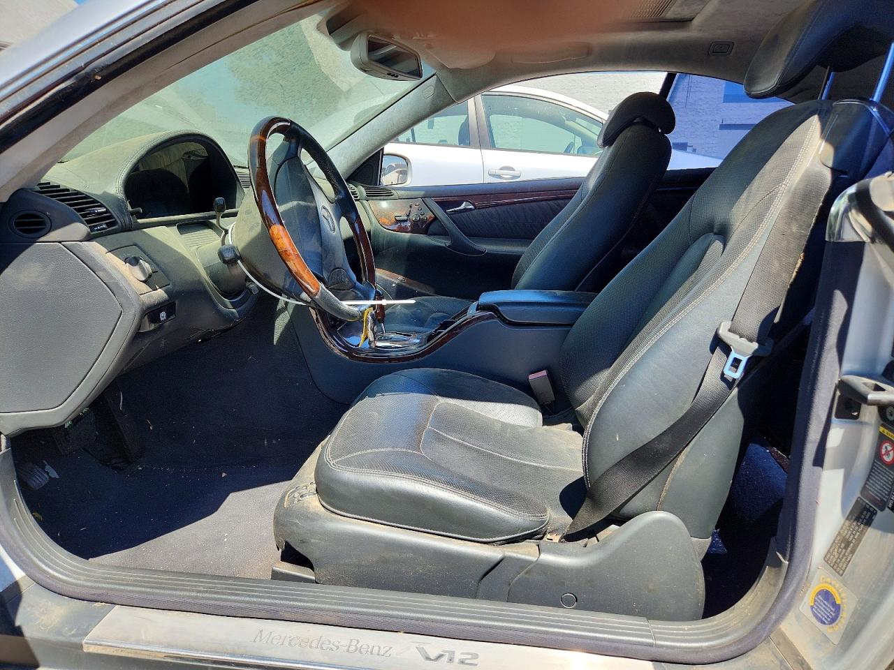 2001 Mercedes-benz Cl 600 Silver vin: WDBPJ78J11A009706