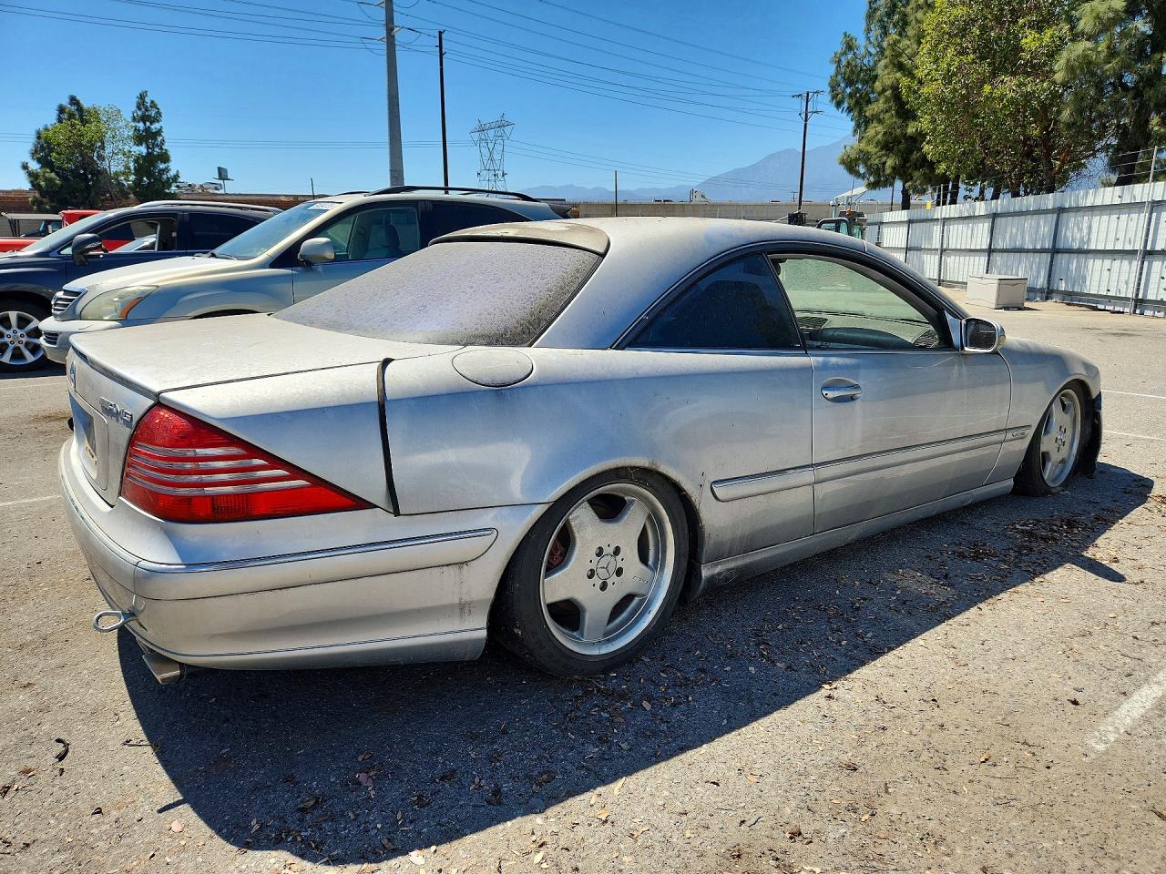 2001 Mercedes-benz Cl 600 Silver vin: WDBPJ78J11A009706