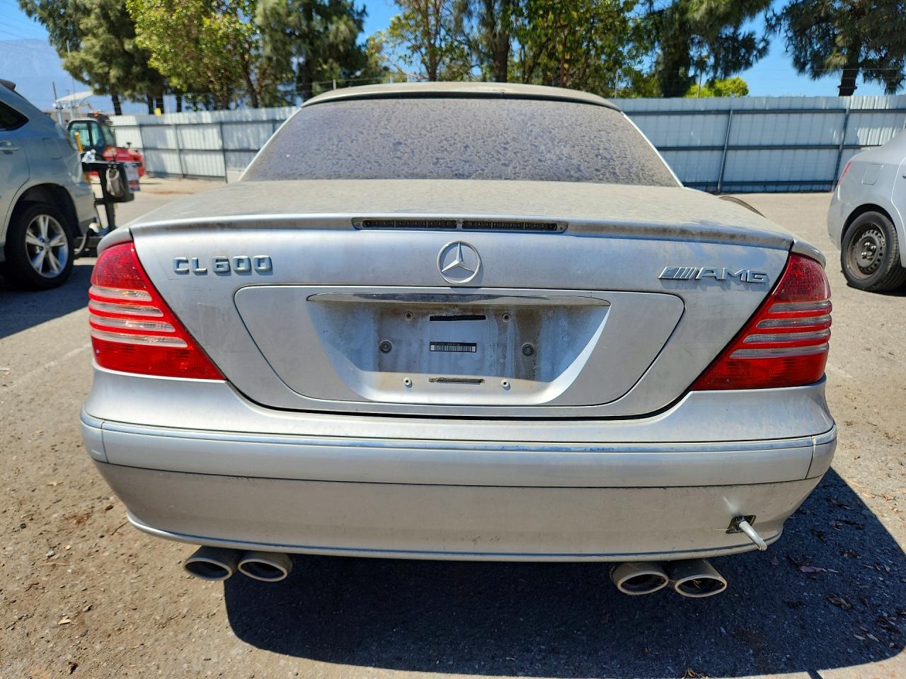 2001 Mercedes-benz Cl 600 Silver vin: WDBPJ78J11A009706