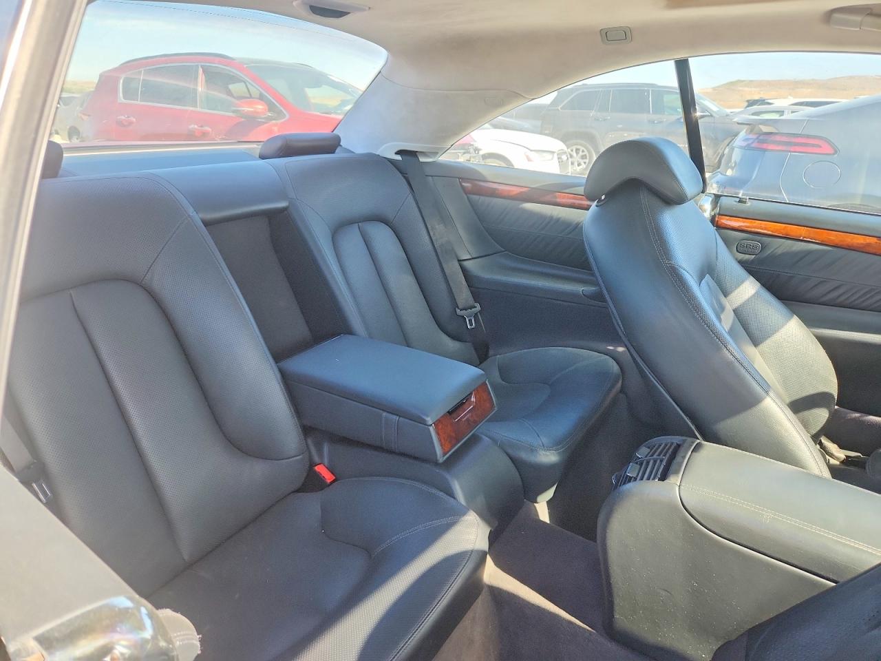 2002 Mercedes-benz Cl 600 Black vin: WDBPJ78J72A026897