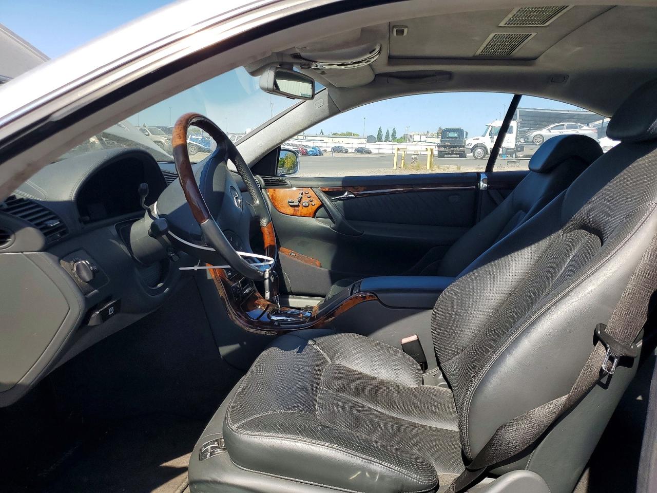 2002 Mercedes-benz Cl 600 Silver vin: WDBPJ78J82A026794