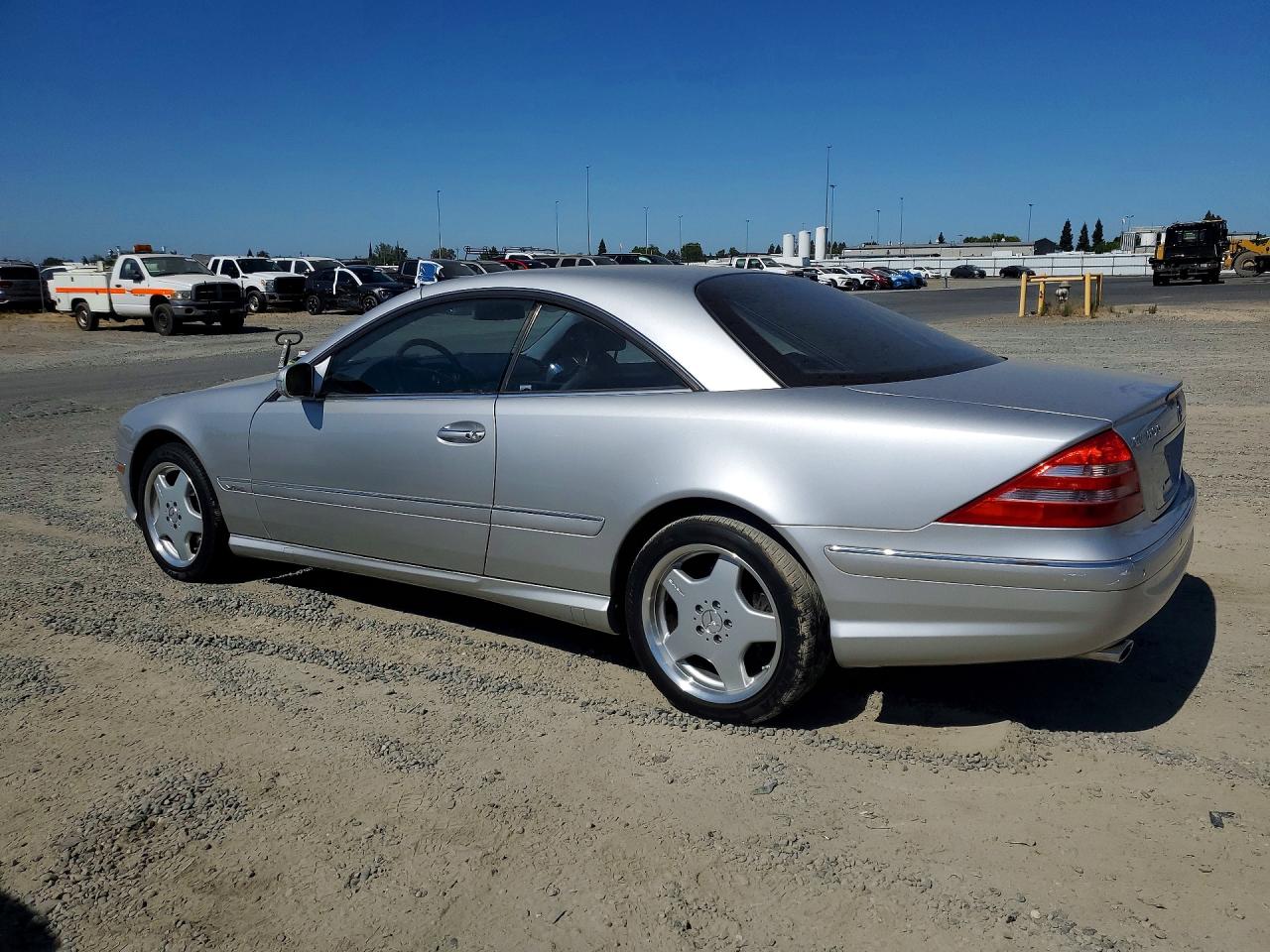 2002 Mercedes-benz Cl 600 Silver vin: WDBPJ78J82A026794