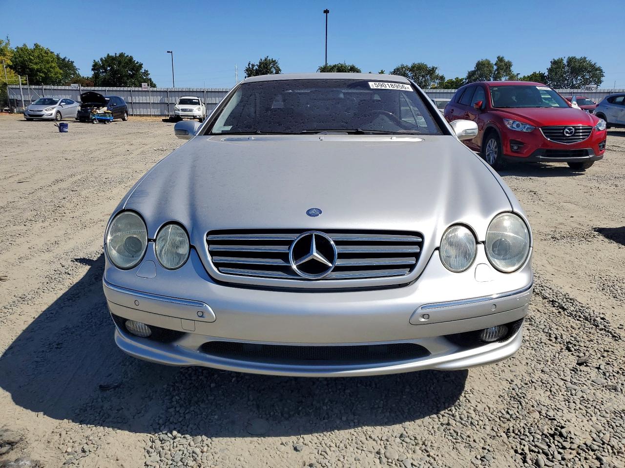 2002 Mercedes-benz Cl 600 Silver vin: WDBPJ78J82A026794