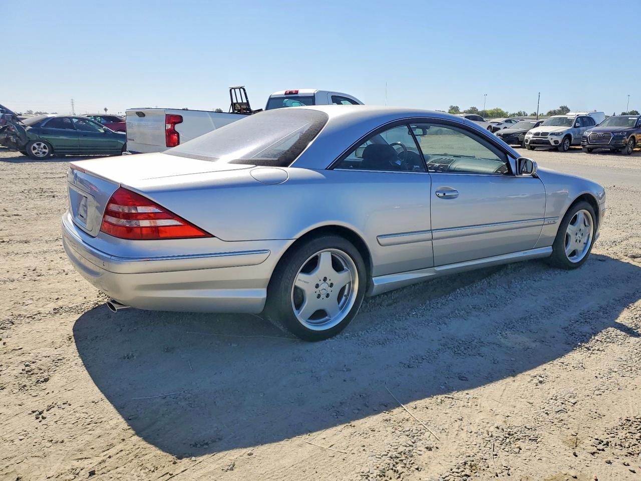 2002 Mercedes-benz Cl 600 Silver vin: WDBPJ78J82A026794