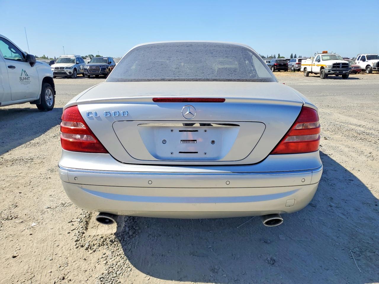 2002 Mercedes-benz Cl 600 Silver vin: WDBPJ78J82A026794