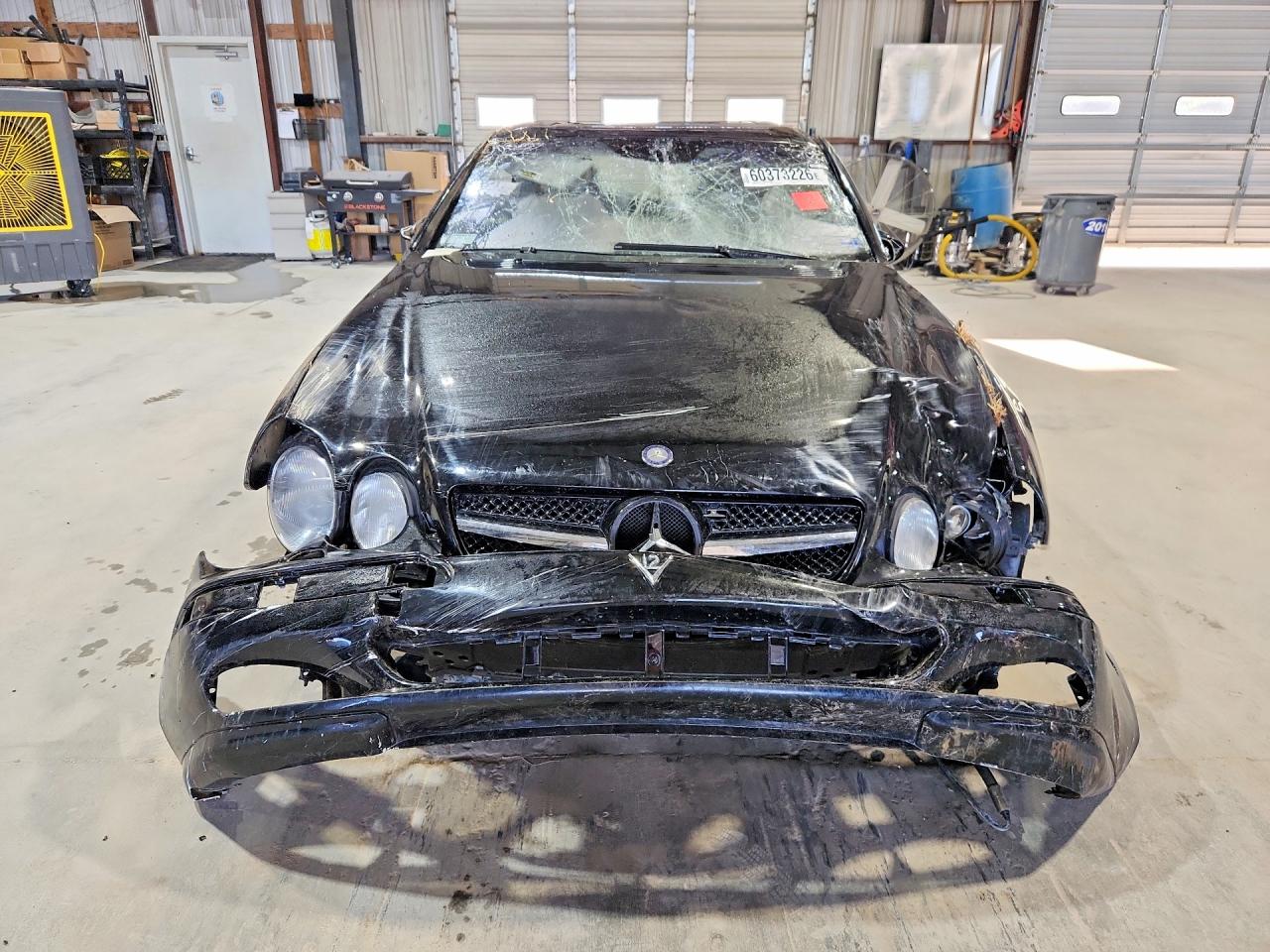 2002 Mercedes-benz Cl600 Black vin: WDBPJ78J92A023645