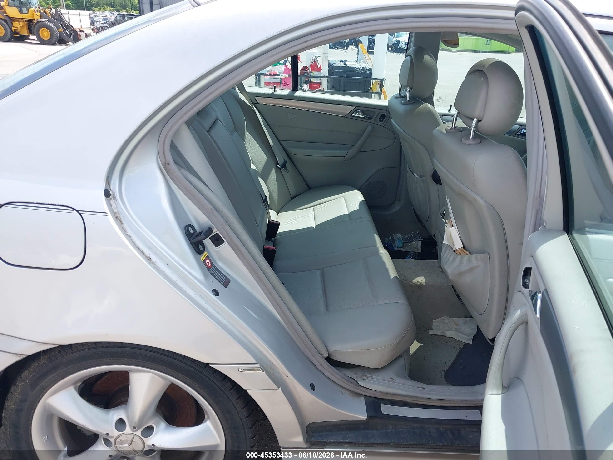 2005 Mercedes-benz C 230 Kompressor Sport Gray vin: WDBRF40J05F696884
