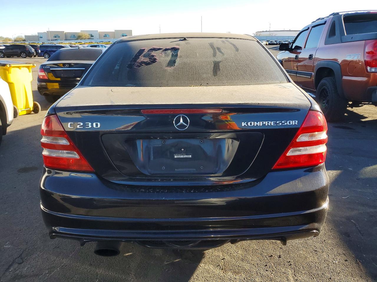2005 Mercedes-benz C 230k Sport Sedan Черный vin: WDBRF40J05F713134