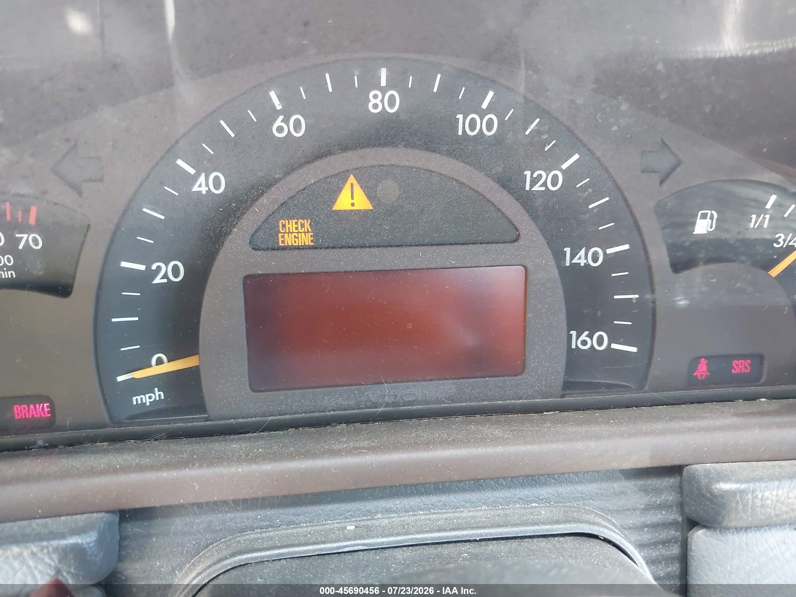 2004 Mercedes-benz C 230 Kompressor Sport/sport Красный vin: WDBRF40J14F541808