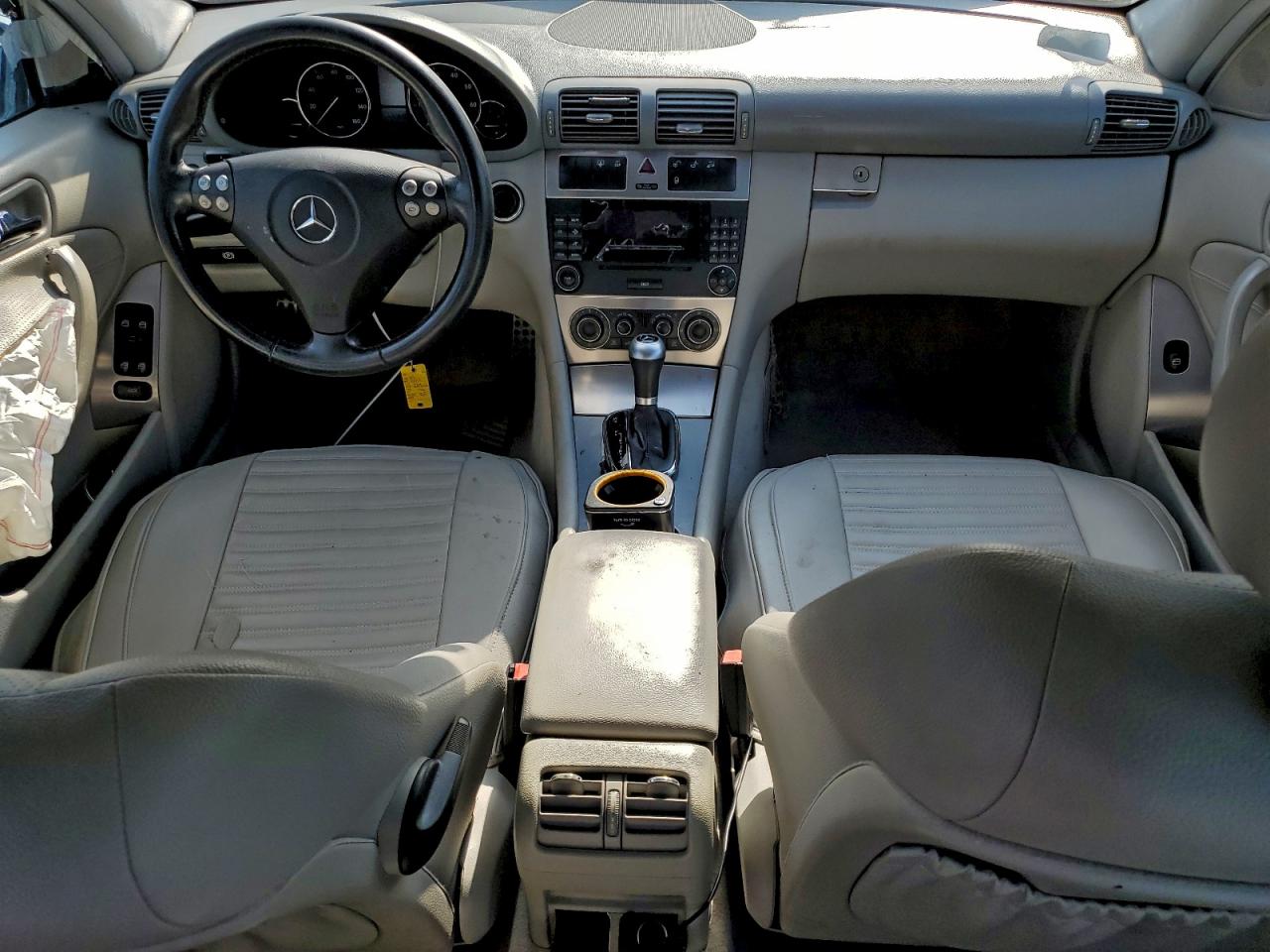 2005 Mercedes-benz C 230k Sport Sedan Blue vin: WDBRF40J15F669676