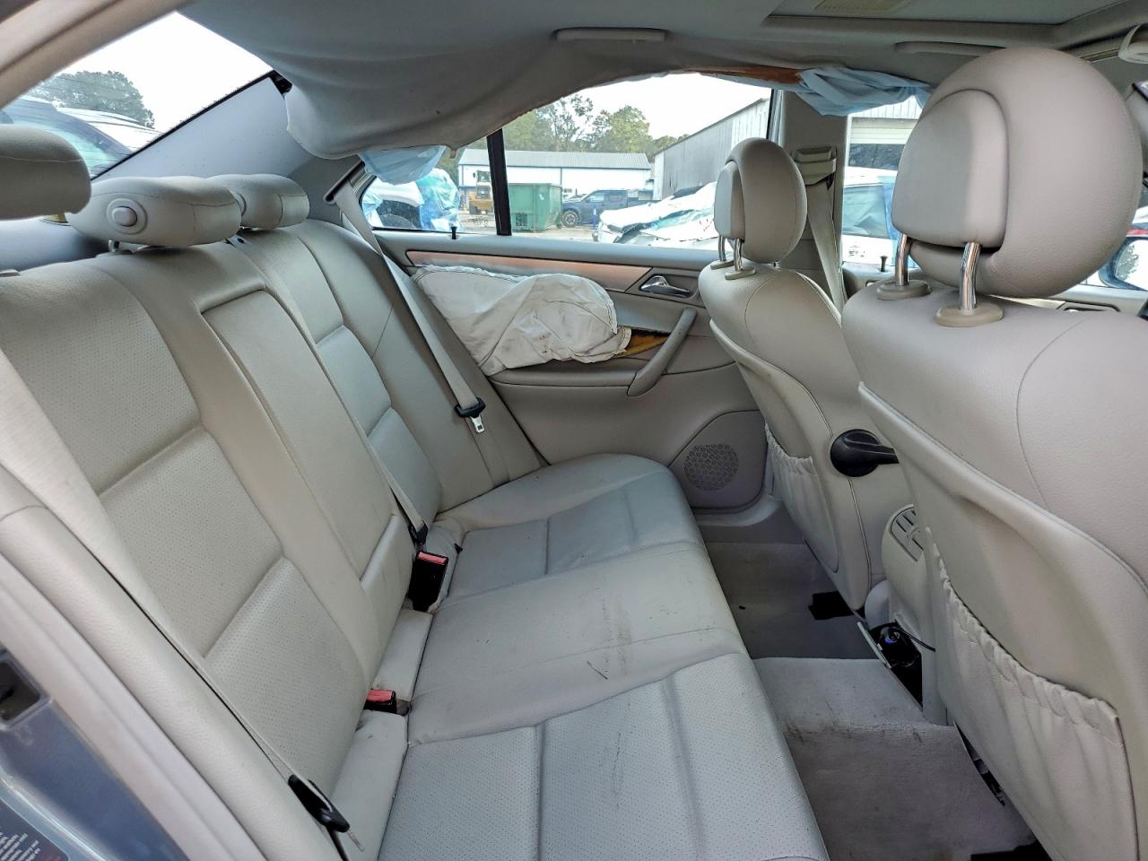 2005 Mercedes-benz C 230k Sport Sedan Blue vin: WDBRF40J15F669676