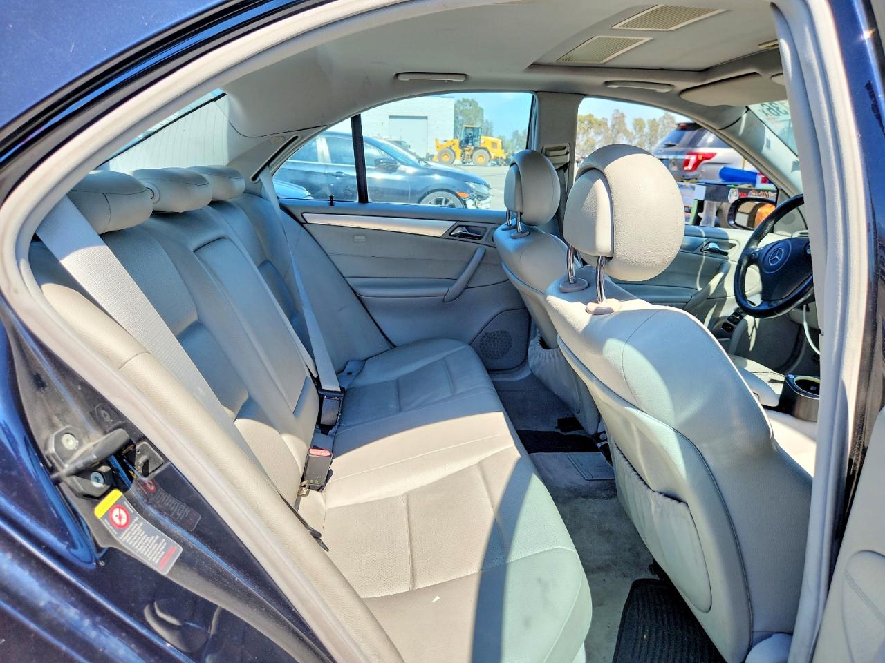 2005 Mercedes-benz C 230k Sport Sedan Blue vin: WDBRF40J15F682475
