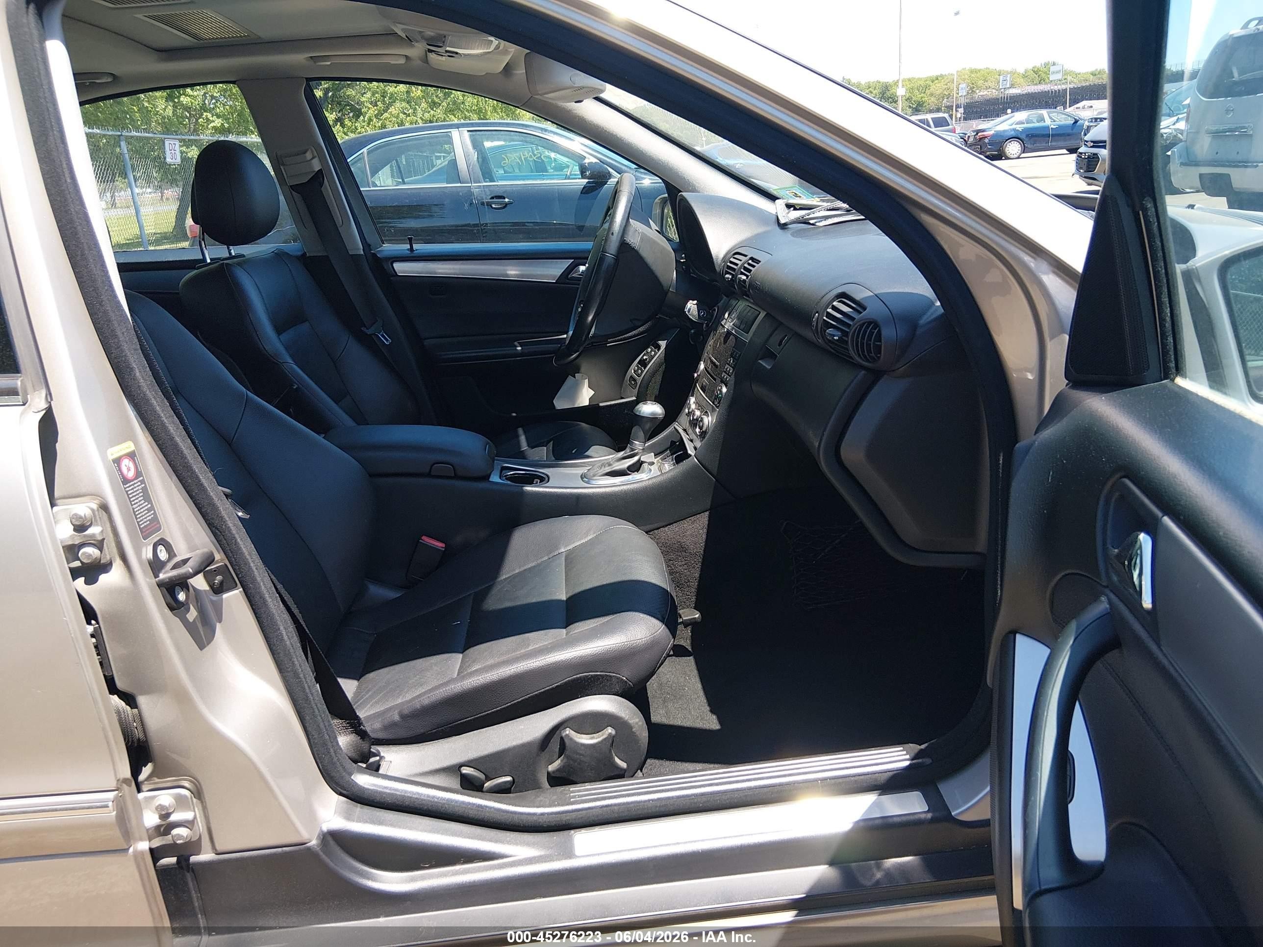 2005 Mercedes-benz C 230 Kompressor Sport Silver vin: WDBRF40J25A685169