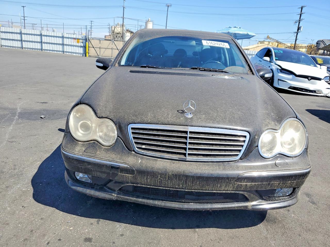 2004 Mercedes-benz C 230k Sport Sedan Black vin: WDBRF40J34A556016