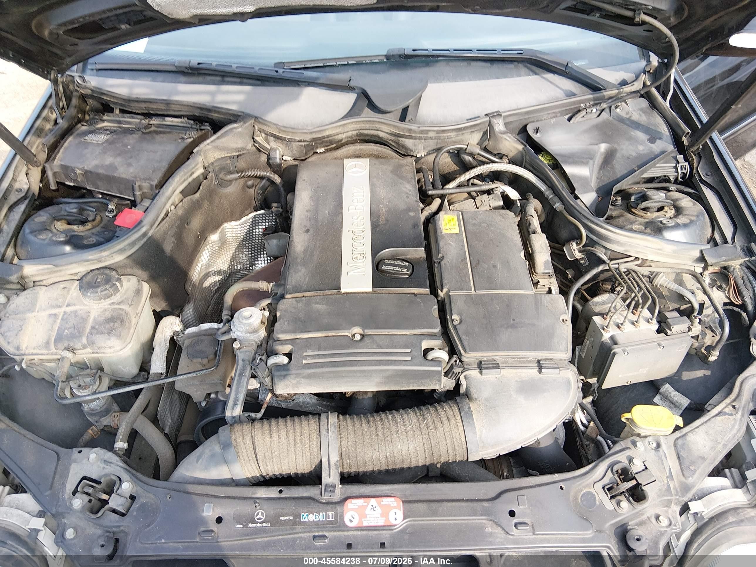 2004 Mercedes-benz C 230 Kompressor Sport/sport Черный vin: WDBRF40J44F447888