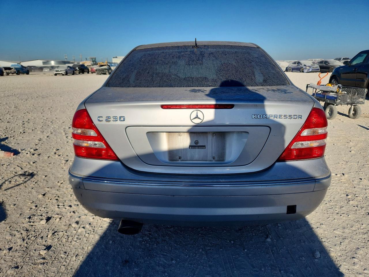 2005 Mercedes-benz C 230k Sport Sedan Серебряный vin: WDBRF40J45F564484