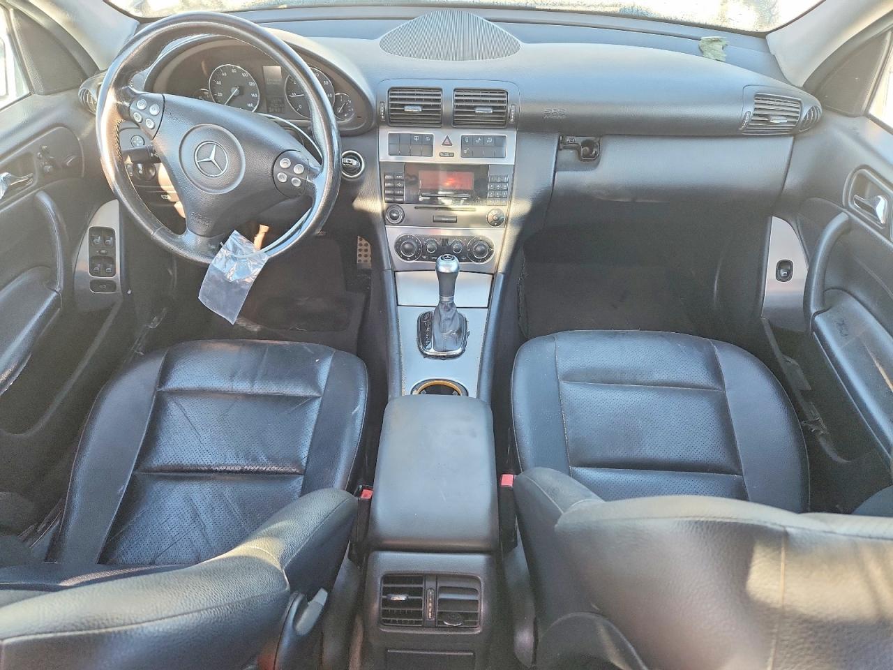 2005 Mercedes-benz C 230k Sport Sedan Серебряный vin: WDBRF40J45F564484