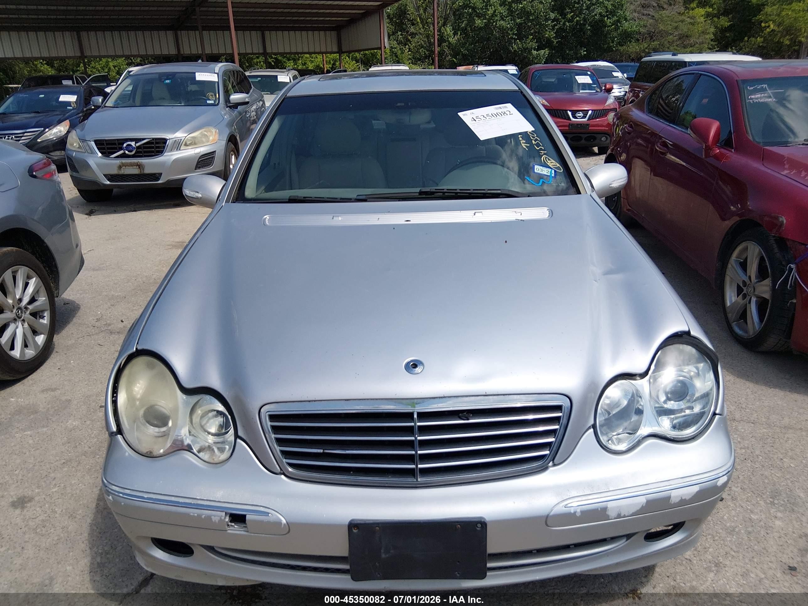 2005 Mercedes-benz C 230 Kompressor Sport Blue vin: WDBRF40J45F670336