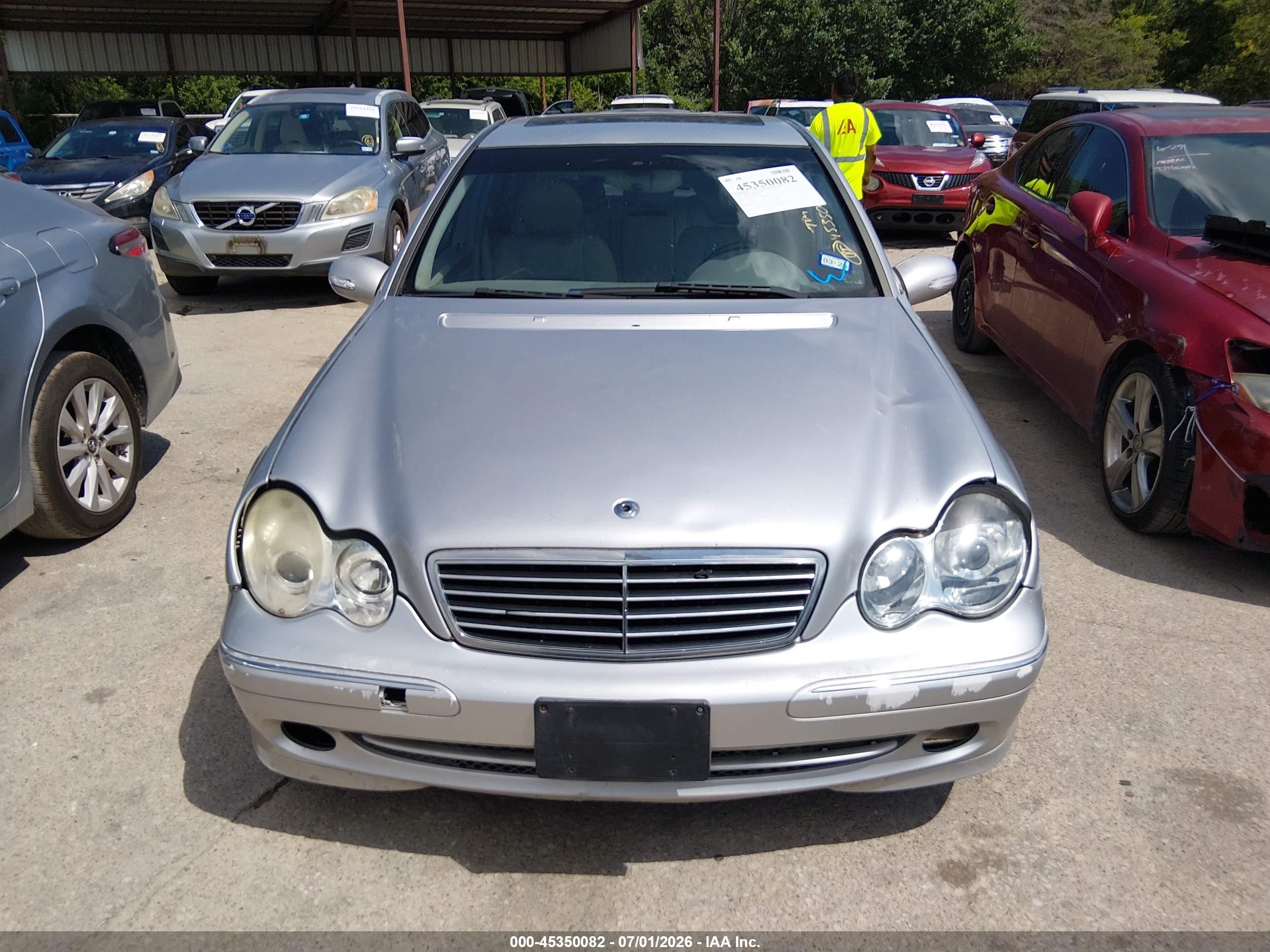 2005 Mercedes-benz C 230 Kompressor Sport Blue vin: WDBRF40J45F670336