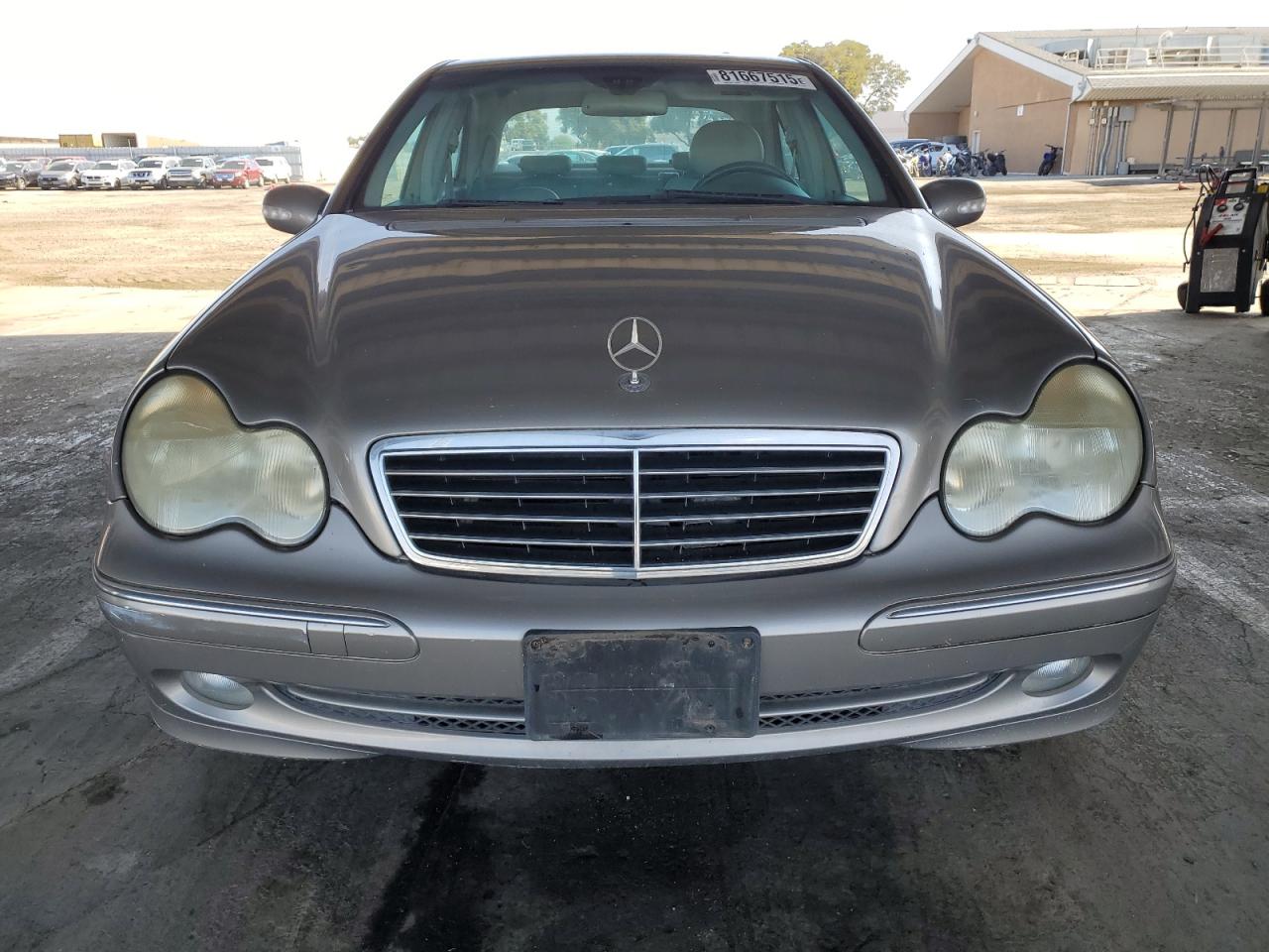 2004 Mercedes-benz C 230k Sport Sedan Серебряный vin: WDBRF40J54F520346
