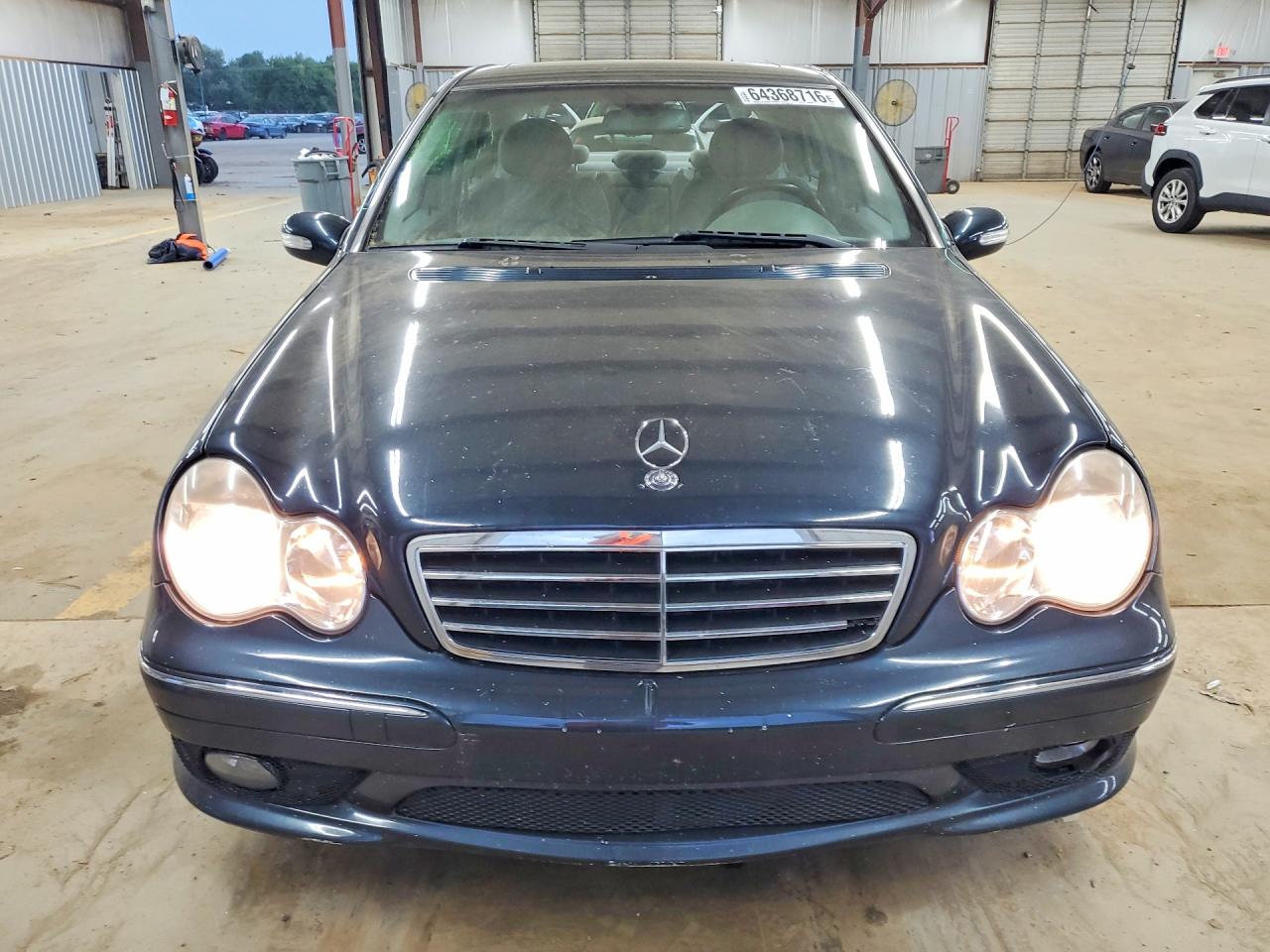 2005 Mercedes-benz C 230k Sport Sedan Blue vin: WDBRF40J55F658101